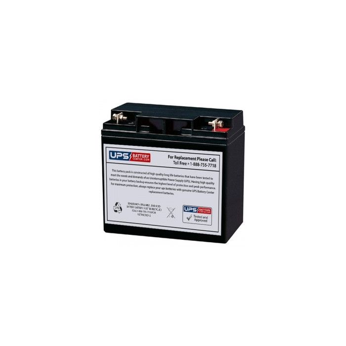 Motoma MS12V17 12V 17Ah F3 Battery