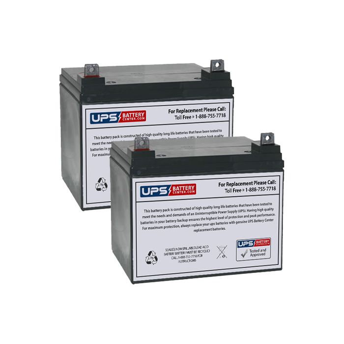 Bruno VPL-3214B Vertical Platform Wheelchair Lift Batteries