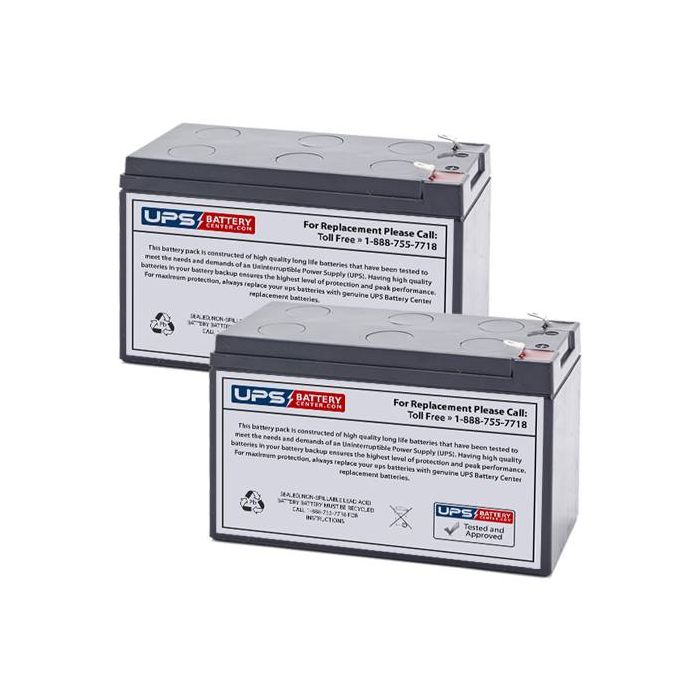 Altronix AL400ULPD8 12V 7.2Ah Batteries