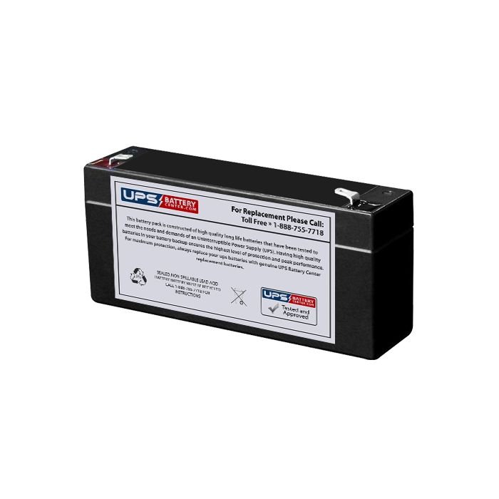 Alaris Medical 599 SpaceSaver Star Flow Pump 6V 3Ah Battery