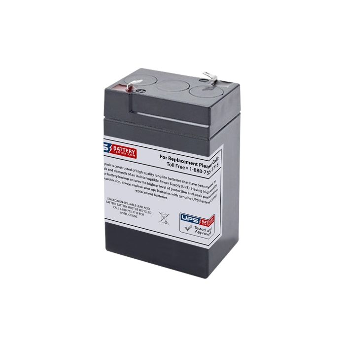 MaxPower NP4.5-6H 6V 4.5Ah Battery