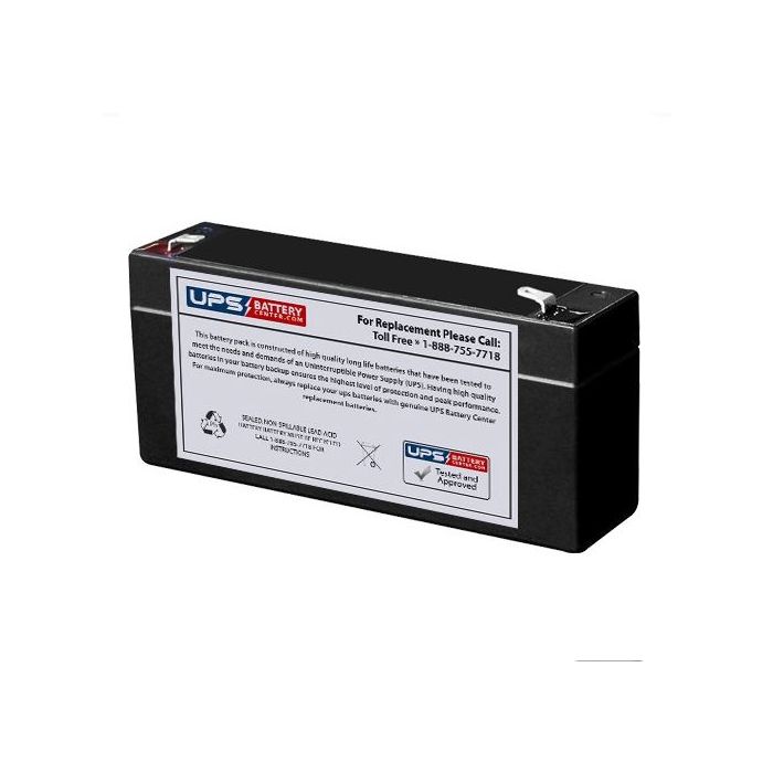 Philips M1504A, M1504B, M1505A ECG 6V 3Ah Medical Battery