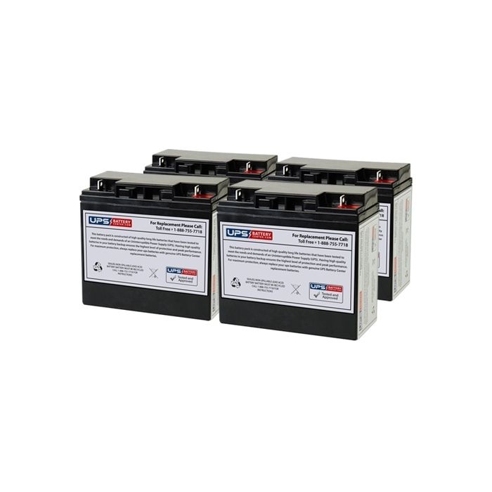 Alpha Technologies CFR 1500 Multi Voltage Compatible Battery Set