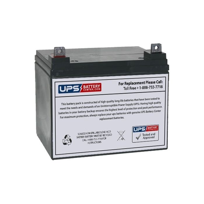 BB 12V 35Ah BC35-12 Battery with NB Terminals
