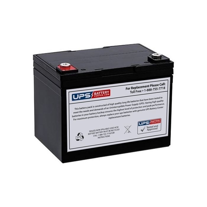 BB 12V 35Ah BC35-12H Battery with F9 - Insert Terminals