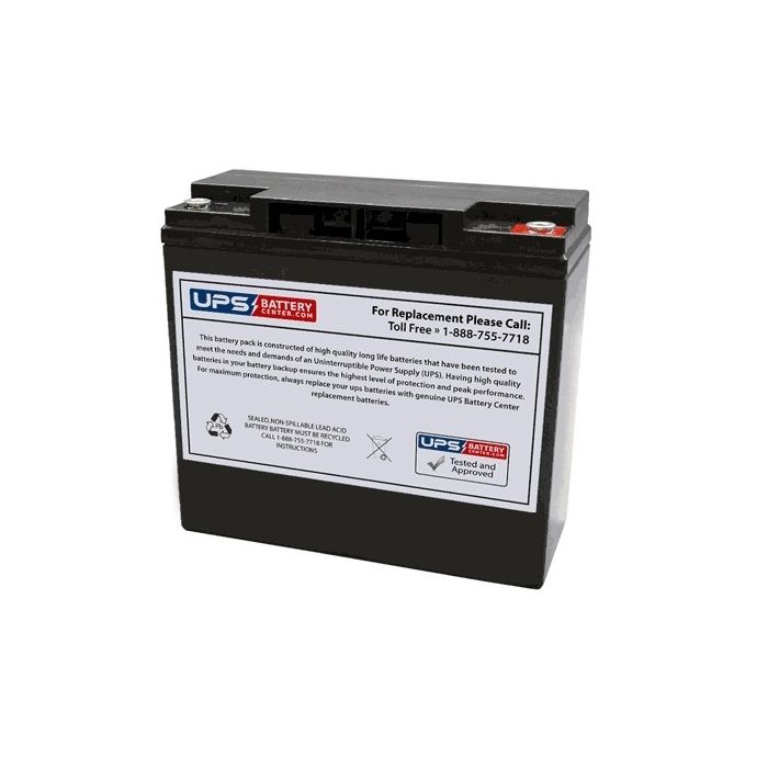 BB 12V 20Ah BP20-12 Battery with M5 Terminals