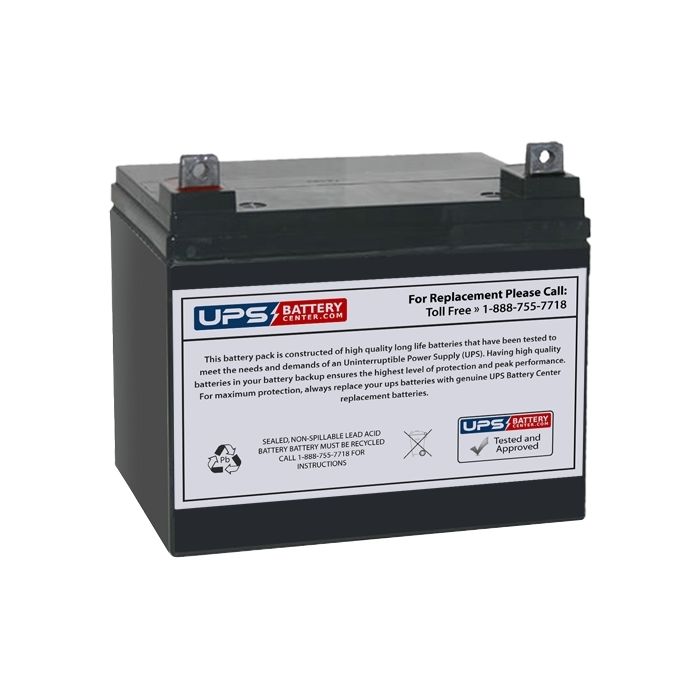 BB BP33-12 12V 33Ah Battery with NB Terminals