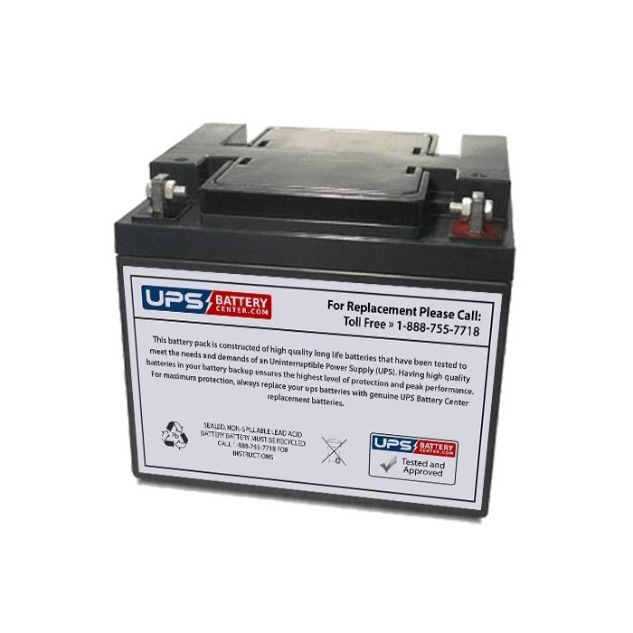 BB 12V 40Ah BP40-12 Battery with F6 Terminals