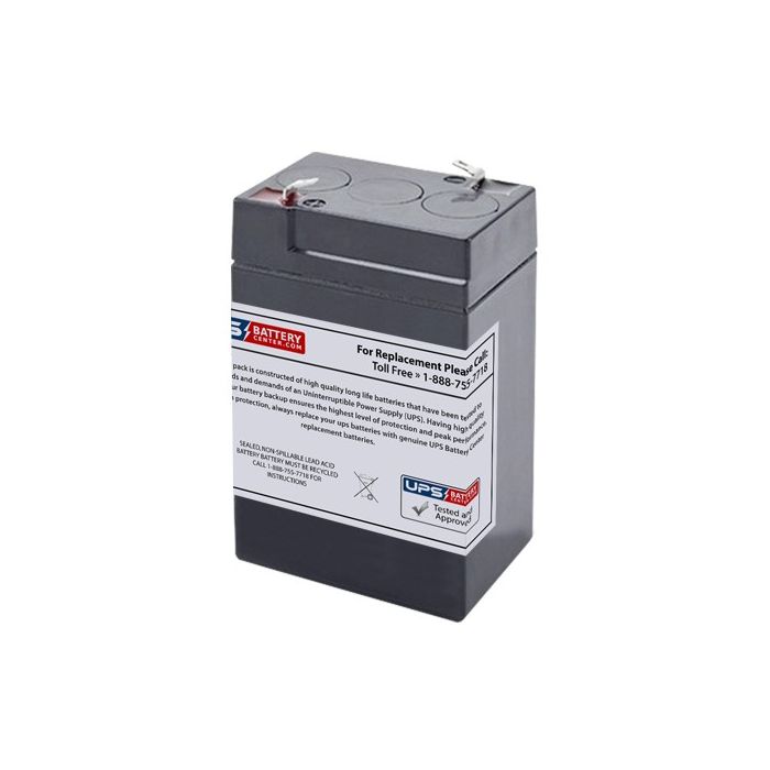 BB 6V 5Ah BP5-6 Battery with F1 Terminals