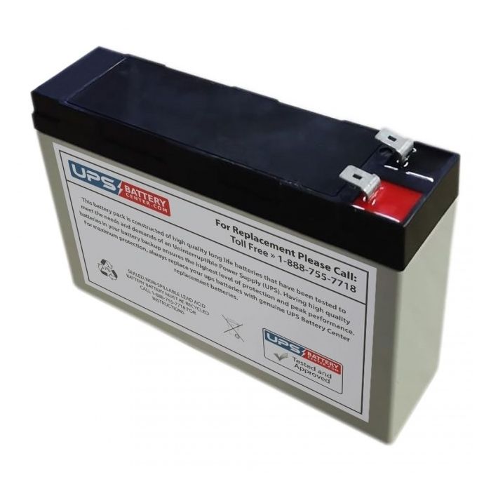 BB 12V 4.5Ah HR4.2-12FR Replacement Battery with F2 Terminals
