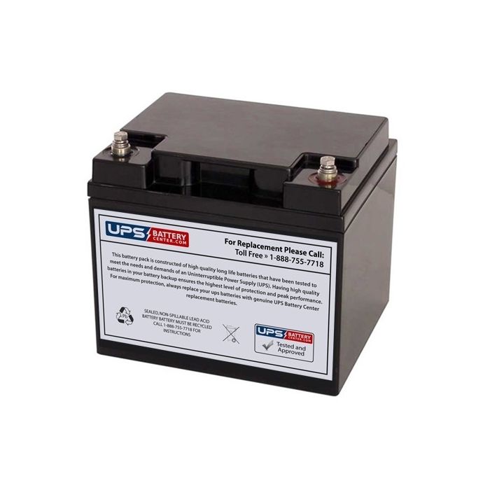 Black Box 12V 45Ah BAT/BBB45 Replacement Battery with F11 Terminals