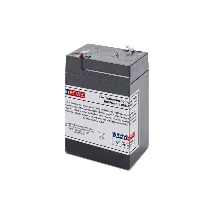 Big Beam 6V 5Ah LASER Battery with F1 Terminals