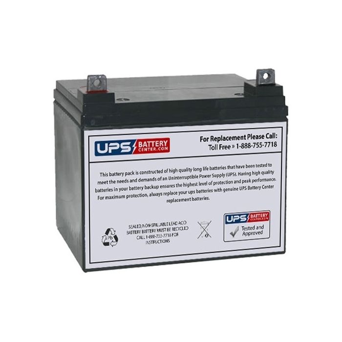 Bird Products Ventilator 15101 12V 35Ah Replacement Battery
