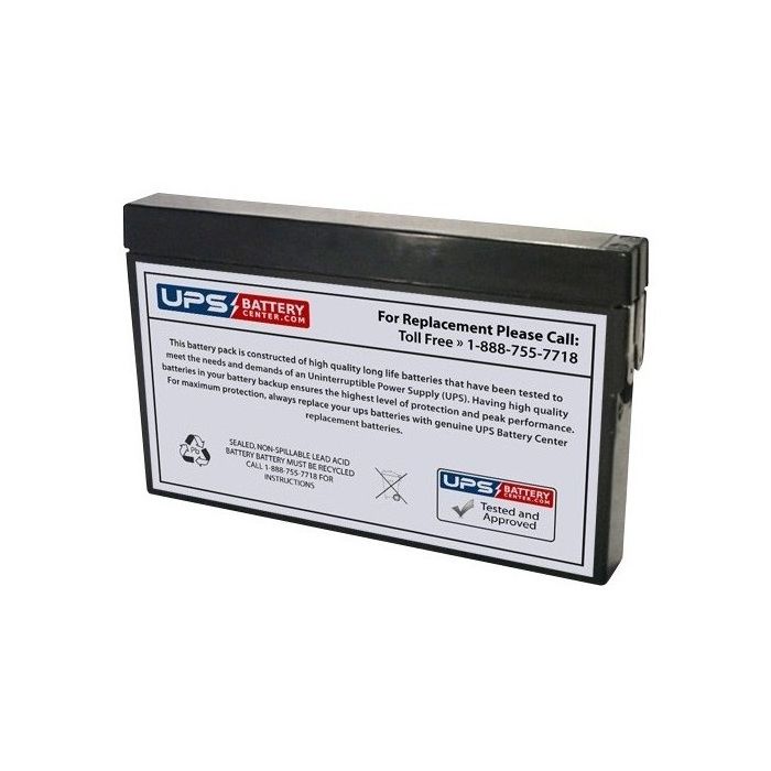 Burdick 850596 Medic 5 Monitor Defibrillator Medical Battery