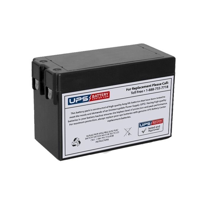 CCB Industrial 12V 2.2Ah 12MD-2.0C Battery with F1 Terminals