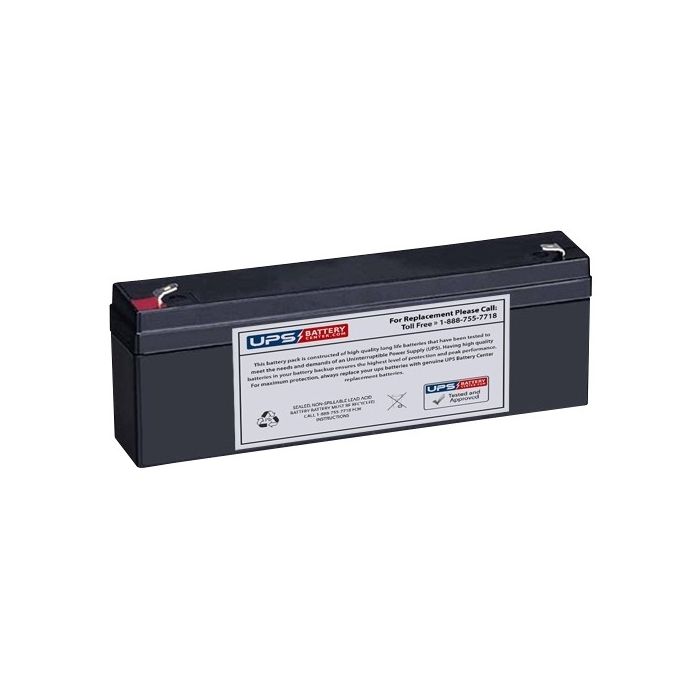 CCB Industrial 12V 2.2Ah 12MD-2.2 Battery with F1 Terminals