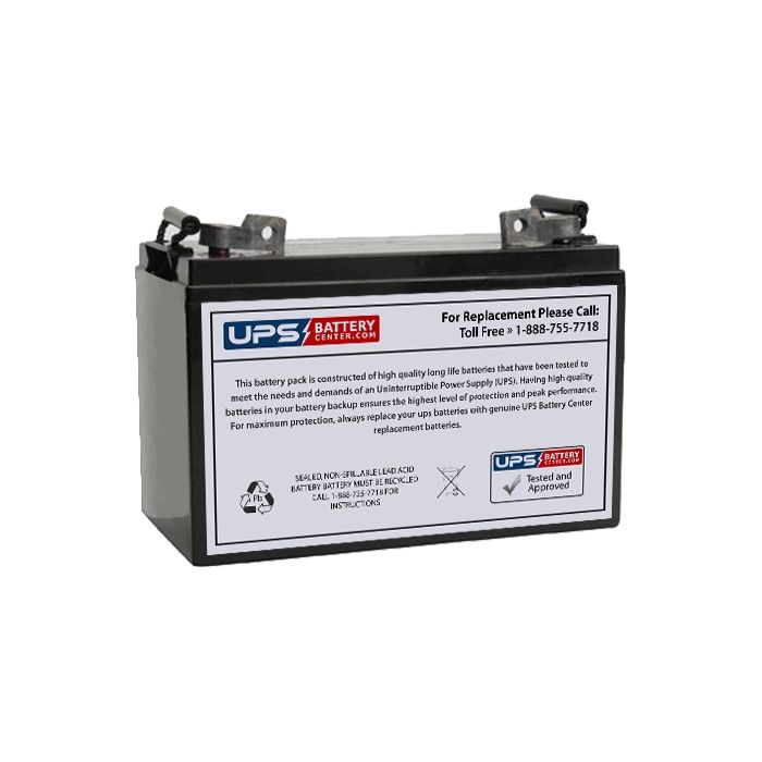 EMERGI-LITE 12V 110Ah M8 Battery with NB Terminals