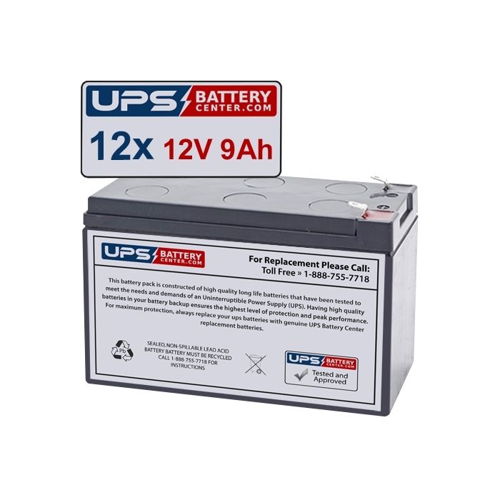 Liebert GXT2-72VBATT Compatible Replacement Battery Set