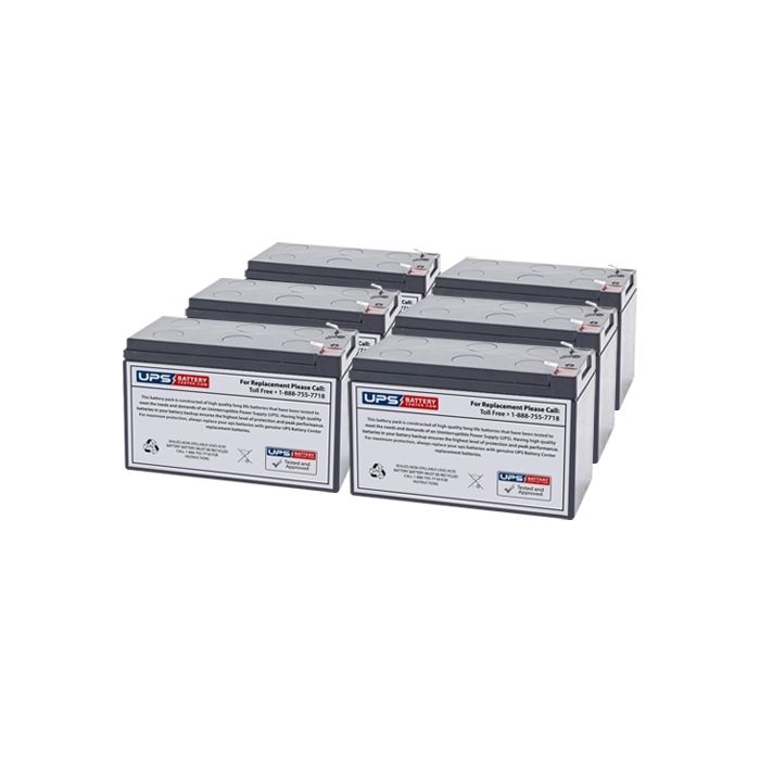 Liebert GXT-36VBATT Compatible Replacement Battery Set