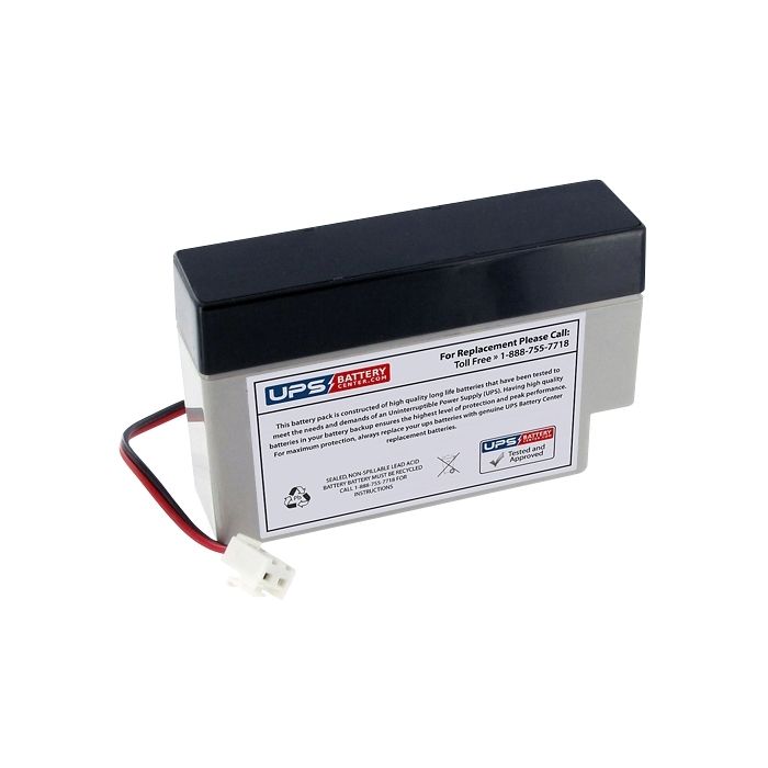 Multipower MP0.8-12JST 12V 0.8Ah Battery with J2 Terminal