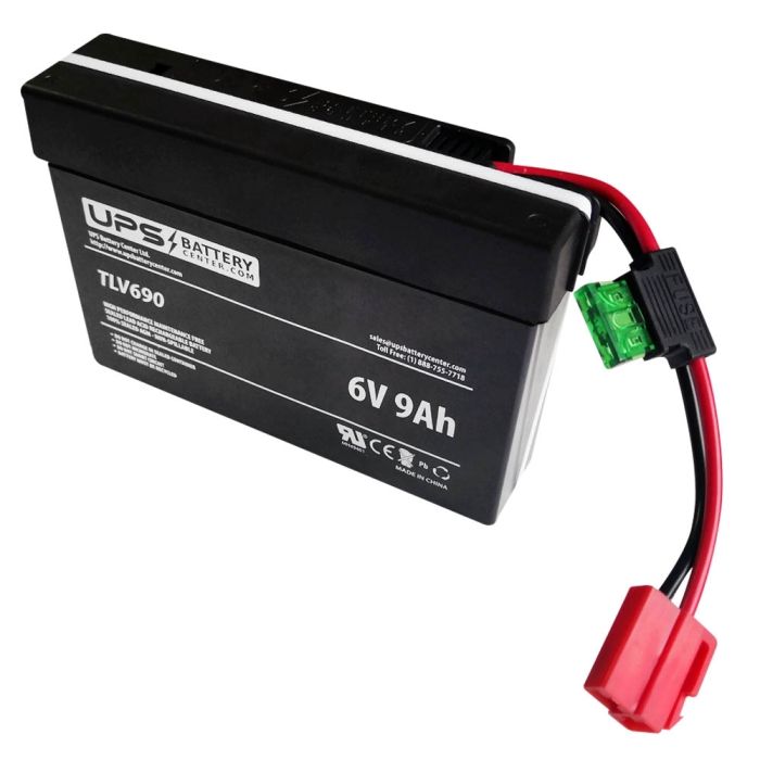 Battery for Rollplay 6V VW Type 2 Bus Pink
