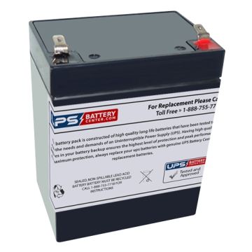 12V 2.9AH Lawn Mower Battery with F1 Terminals - Right Side (+)