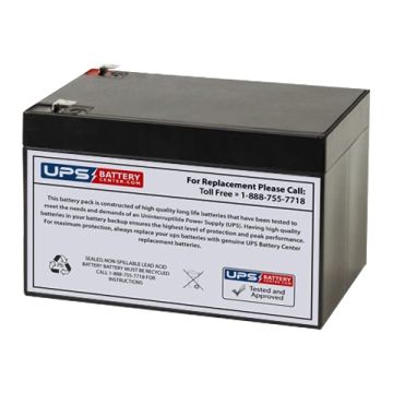 Park Medical Electronics Lab 806CA Doppler 12V 12Ah Battery