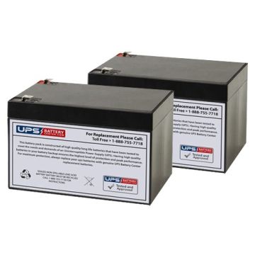 Altronix AL400ULACMCB 12V 12Ah Batteries