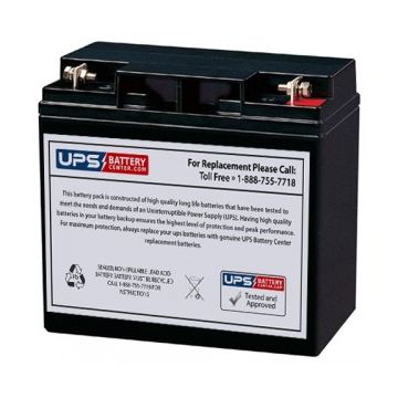 Motoma MS12V17 12V 17Ah F3 Battery