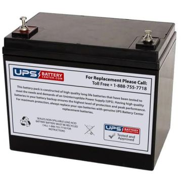 12V 75Ah Lawn Mower Battery