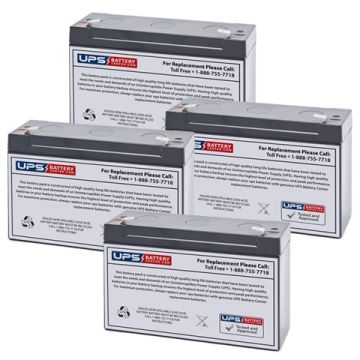 Emergi-Lite/Kaufel 12M6-G Batteries
