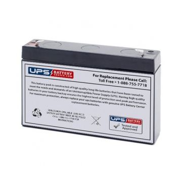 Plus Power PP6-9 F2 6V 9Ah Battery
