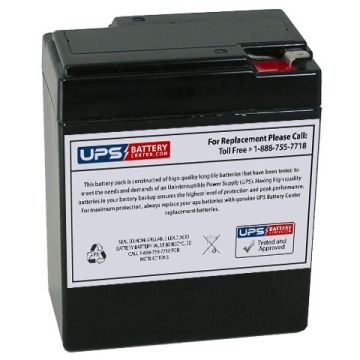 Chloride-Lightguard 100001135 6V 8.5Ah Battery with F1 Terminals