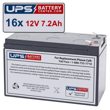 Alpha Technologies ALI Plus BP1500-2200/16 Compatible Battery Set