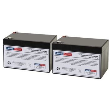 Altronix AL1002UL2ADAJ 12V 12Ah Replacement Batteries