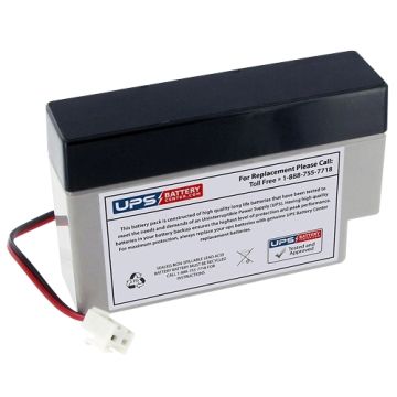 Amptek 12V 0.8Ah AT12-0.8 Replacement Battery with J2 Terminals