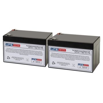 Belkin PRO NETUPS F6C100 Compatible Battery Set