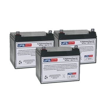 Best Power Fortress LI 2.5KVA BAT-0065 Compatible Replacement Battery Set