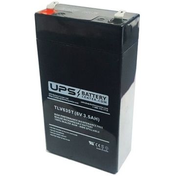 Burdick Cardiograph Stat 1 6V 3.5Ah Replacement Battery