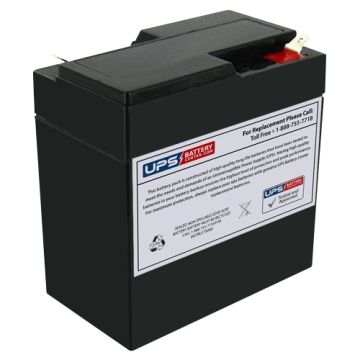 Carpenter Watchman CA2 6V 6.5Ah Battery with FP Terminals