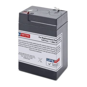 CBB 6V 5Ah NP5-6 Battery with F2 Terminals