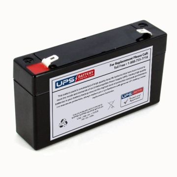 Chiway 6V 1.2Ah SJ6V1.2Ah Replacement Battery with F1 Terminals