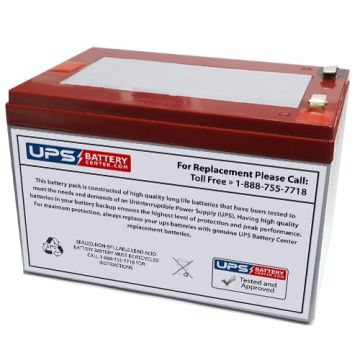 CSB 12V 12Ah EVX12120 Deep Cycle Battery with F2 Terminals