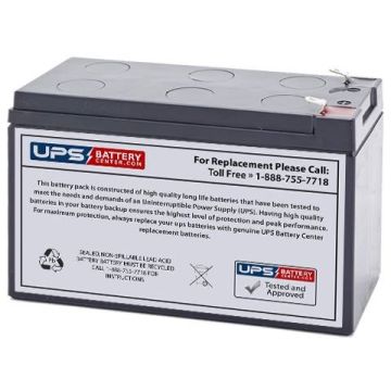 CSB 12V 9Ah HRL1234WF2FR Battery with F2 Terminals