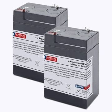 Cyclops Spotlight CYC-BPS600 6V 5Ah Compatible Batteries