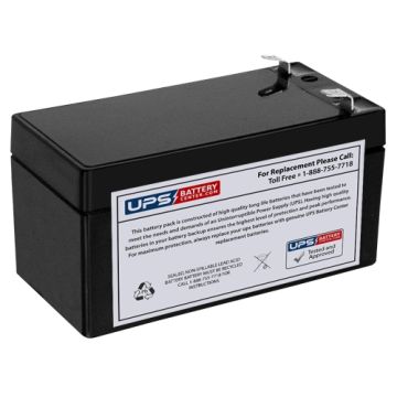 Dahua 12V 1.3Ah DHB1213 Battery with F1 Terminals