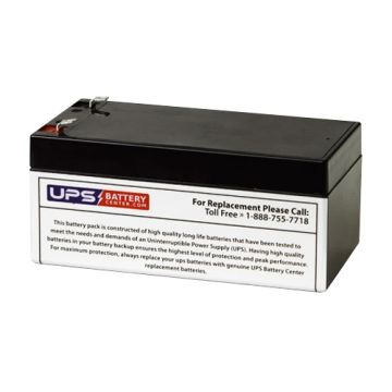 Dahua 12V 3Ah DHB1230 Battery with F1 Terminals