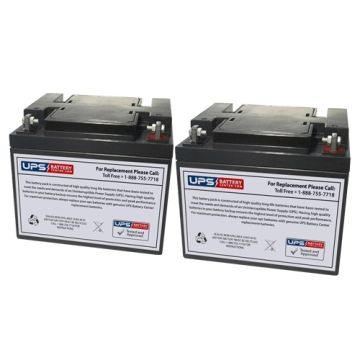 Datascope 90 Balloon Pump Medical Batteries - Set of 2