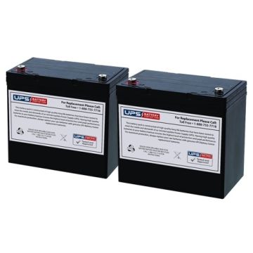 Daymak Boomerbuggy V 24V 55Ah Battery Set