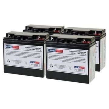 Deltec PRA 2000 Batteries